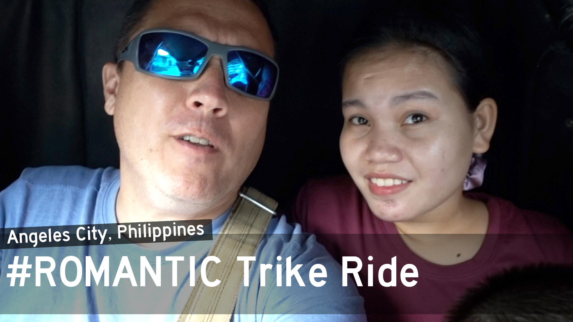 Philippines Lifestyle Romantic Trike Ride With Filipina Wife
