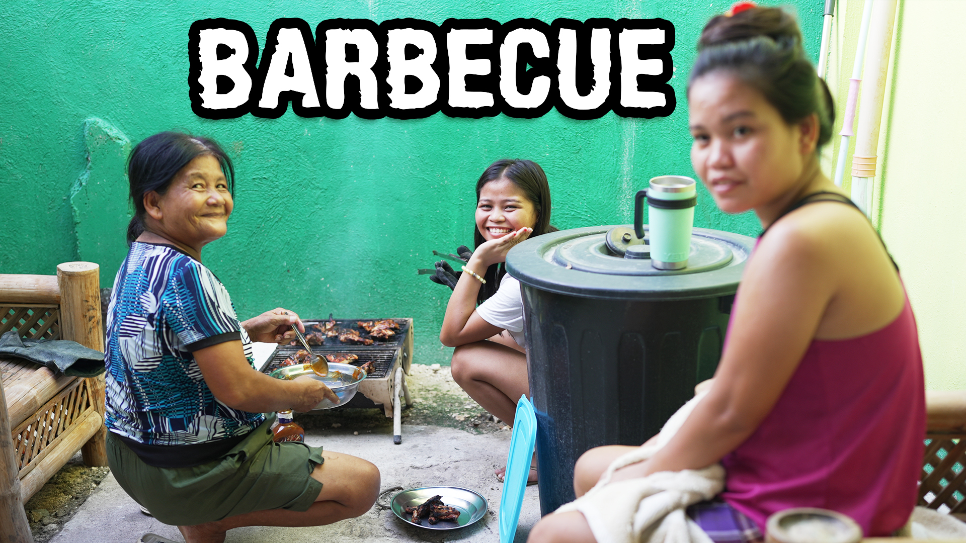 Village Filipinas Eat Chips AND Ice Cream BEFORE Supper! Grandma and ...