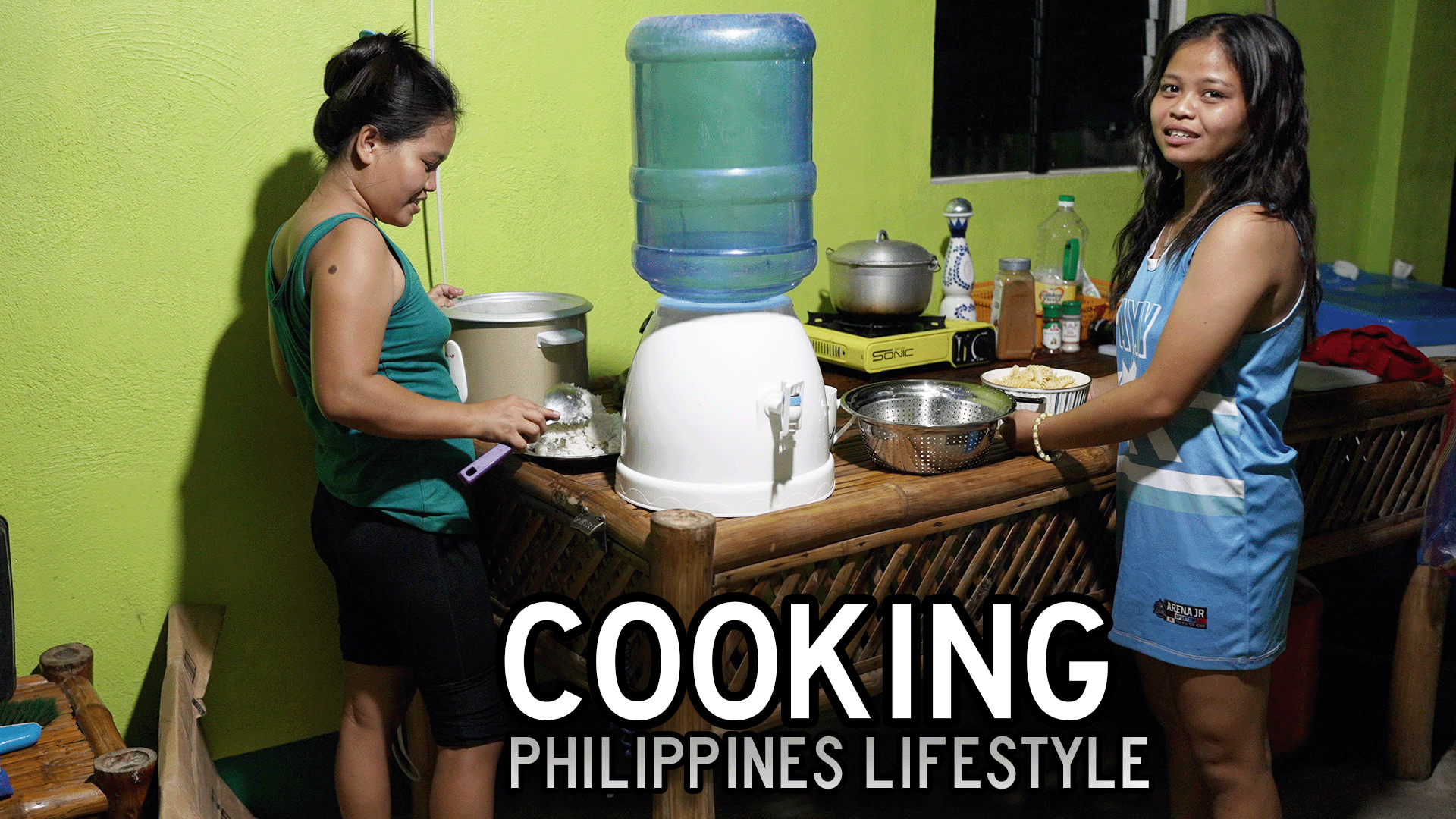 Filipina Wife SWEATS Over The Barbecue Grill But Foreign Husband Actually Does ALL The Hard Work