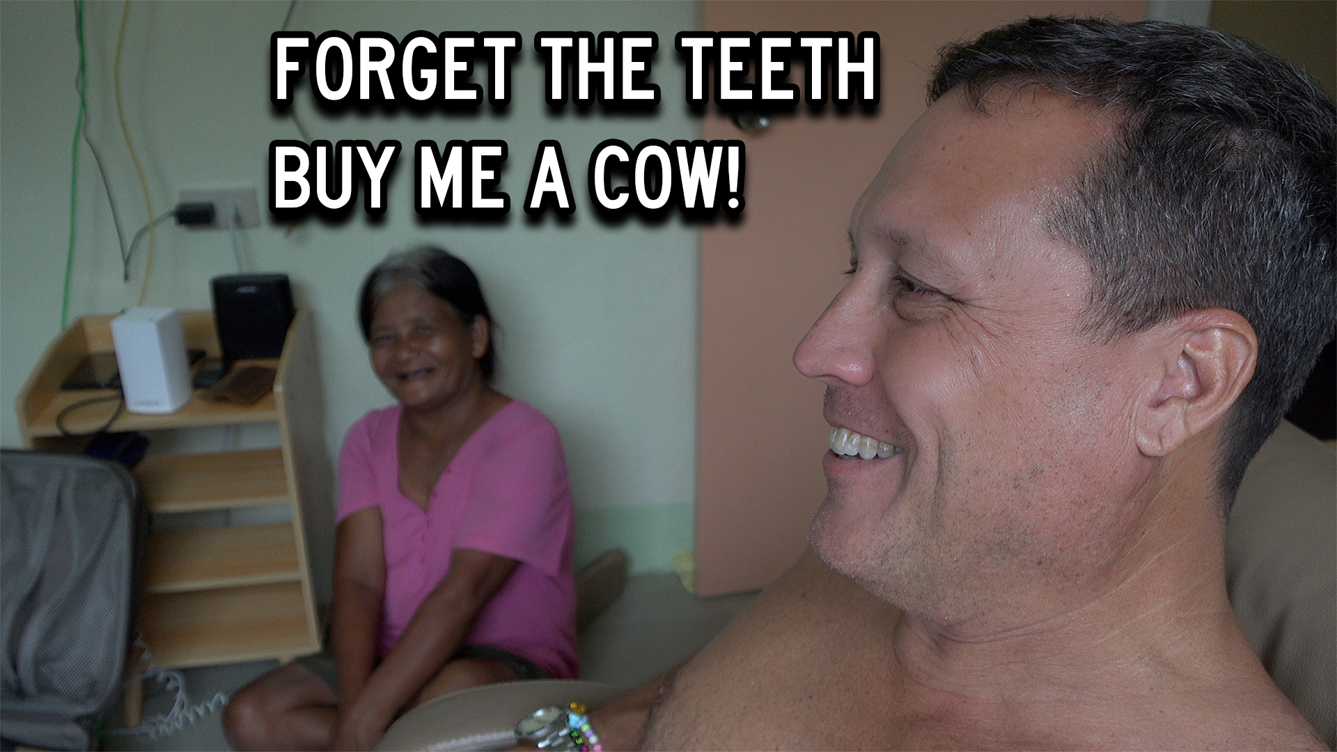 Grandma Doesn't Want New Teeth. She Wants A Cow!