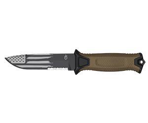 Gerber Strongarm Fixed-Blade Survival Knife Coyote Brown