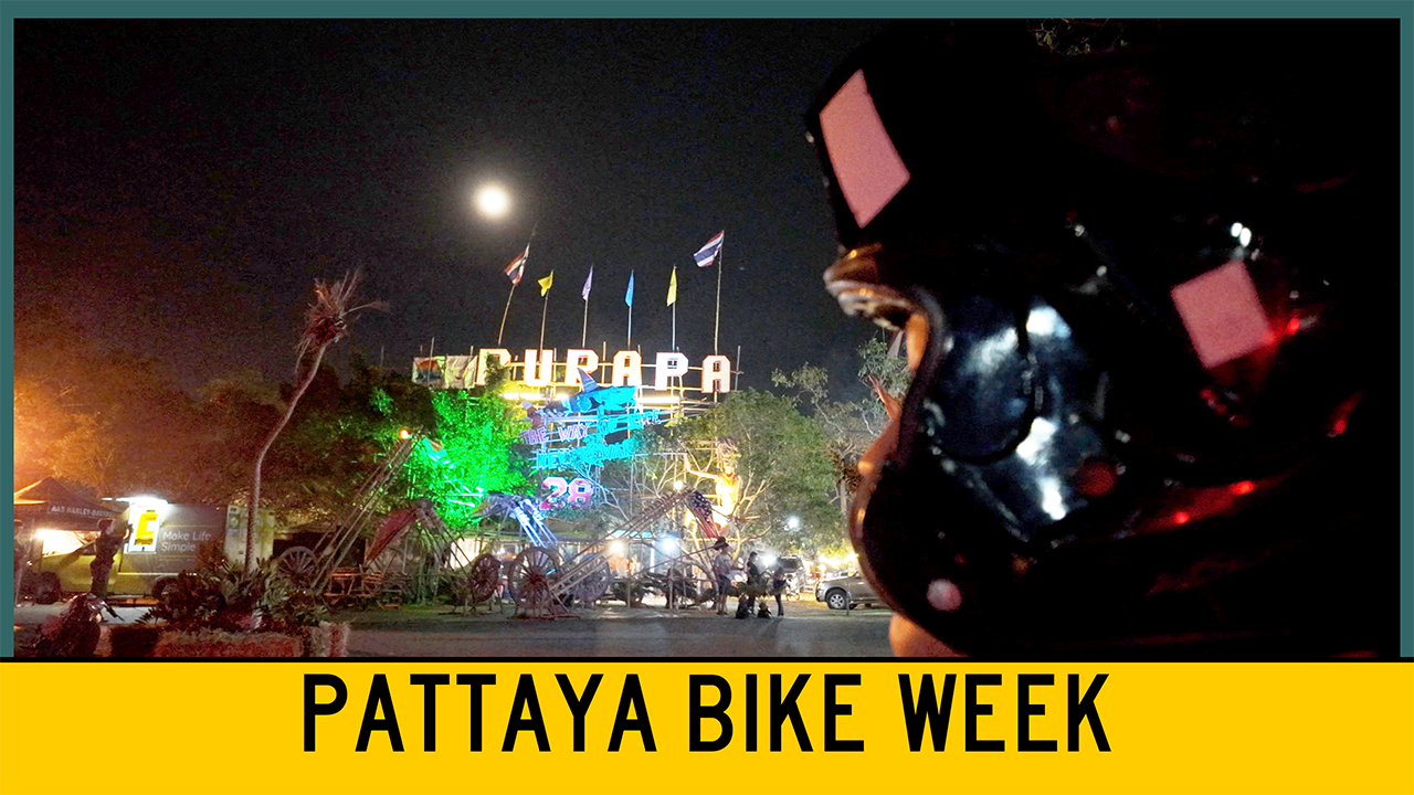 Getting Set Up For Pattaya Bike Week 2025