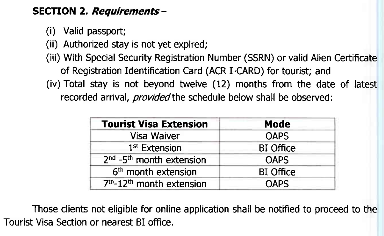 How to Extend Philippines Tourist Visa Online - Step By Step