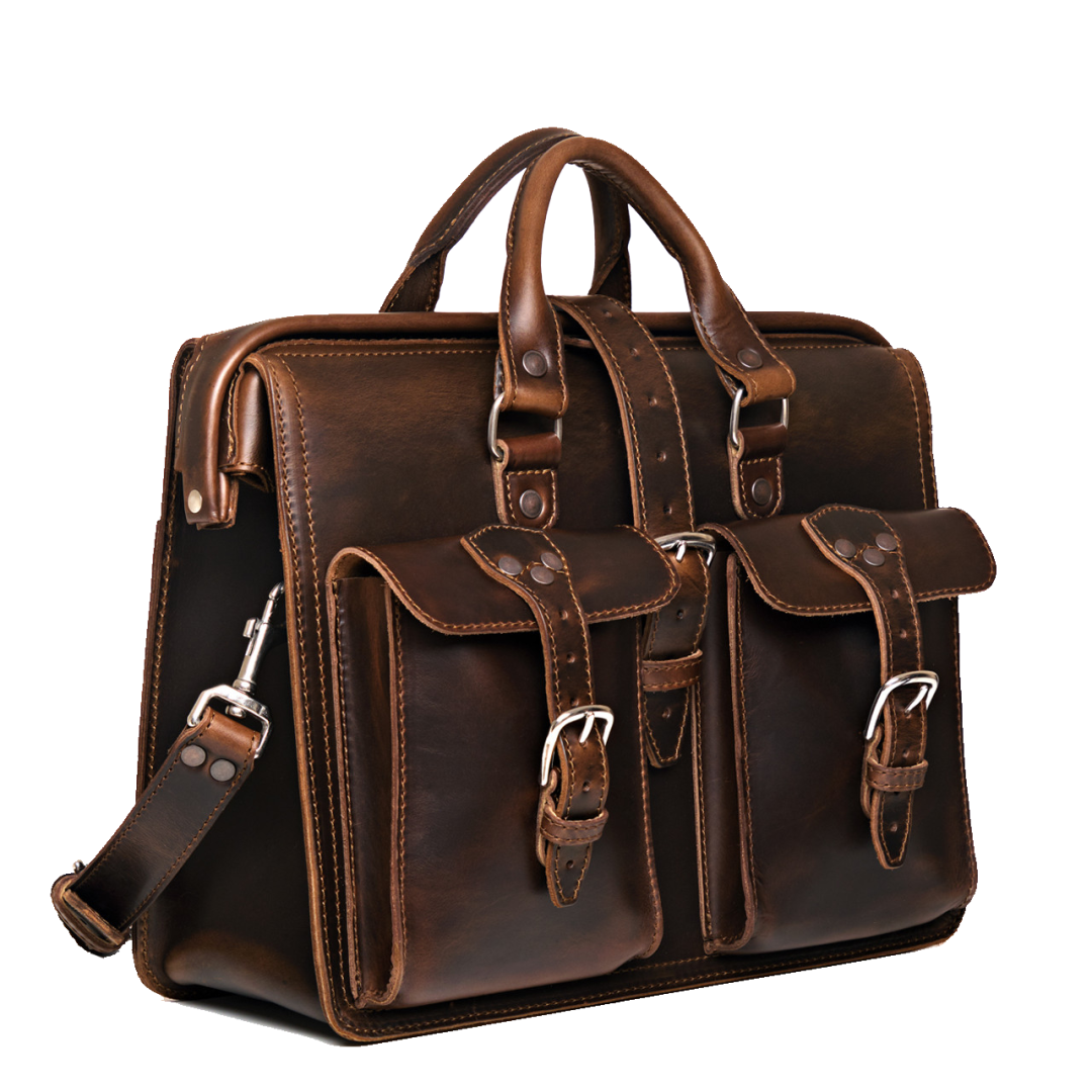 Saddleback Leather Flight Bag Briefcase