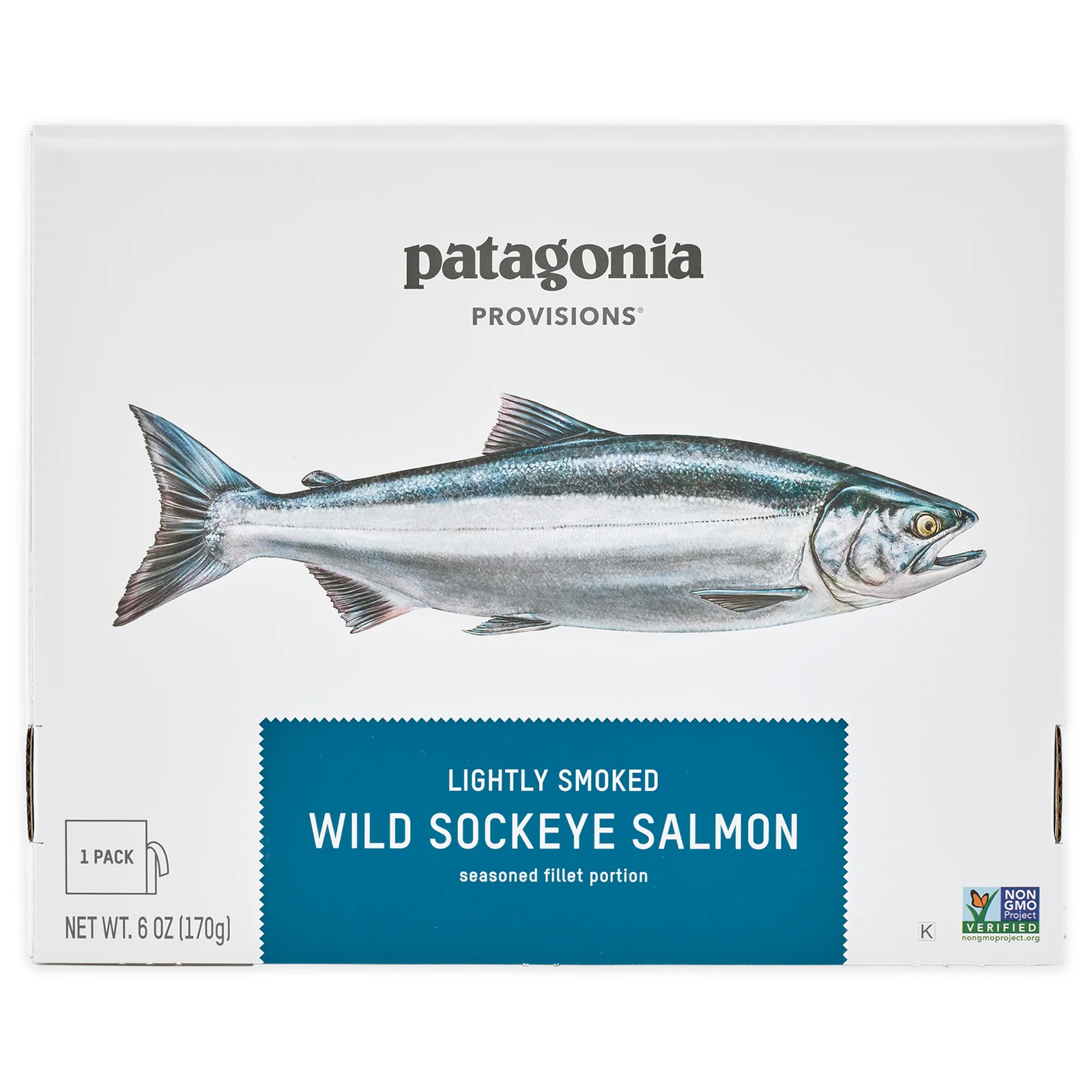 Wild Sockeye Salmon Lightly Smoked Patagonia Provisions