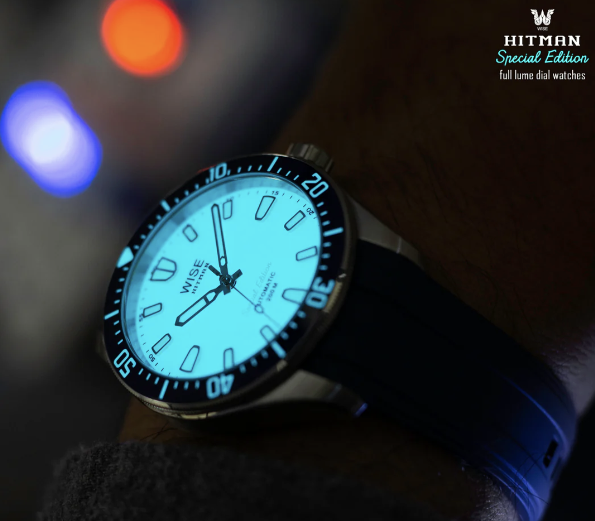 Wise Timepiece Hitman HIT66 Special Edition Full Lume