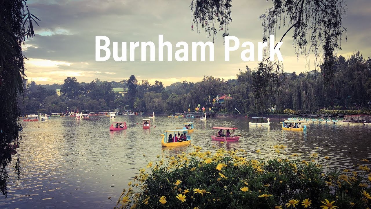 Walking Tour Of Burnham Park Baguio Philippines